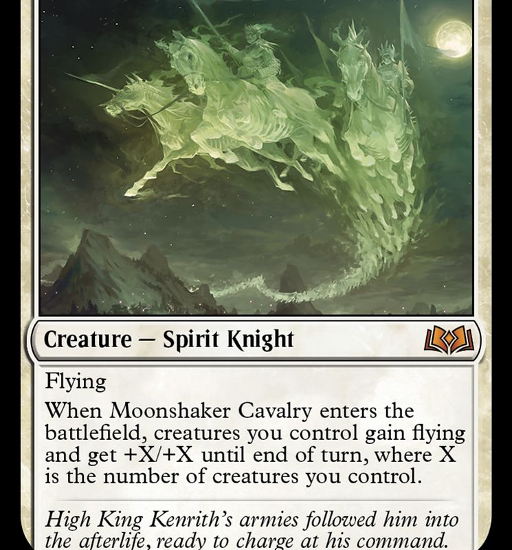 Moonshaker Cavalry [Wilds of Eldraine]