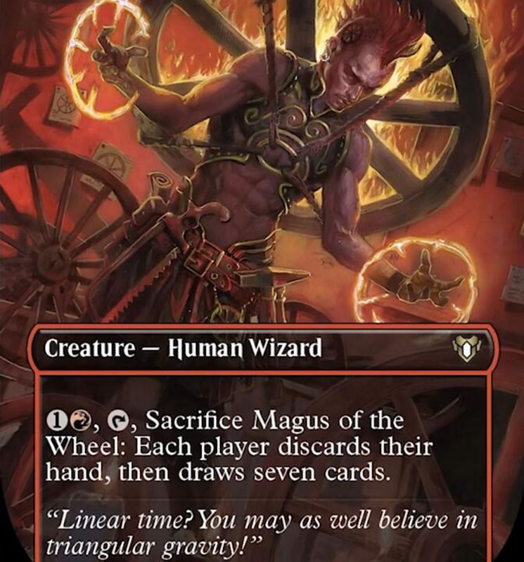 Magus of the Wheel (Borderless Alternate Art) [Commander Masters]