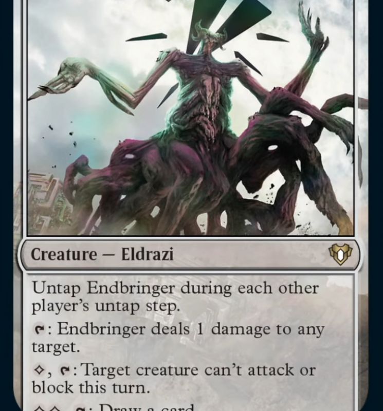 Endbringer [Commander Masters]