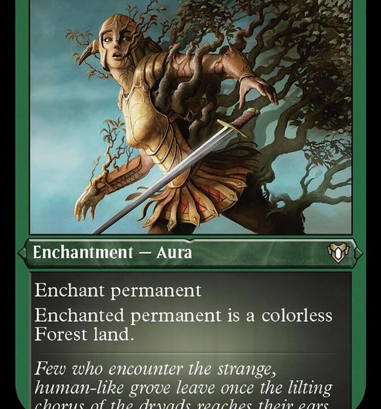 Song of the Dryads (Foil Etched) [Commander Masters]