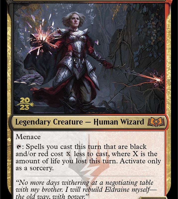 Rowan, Scion of War [Wilds of Eldraine Prerelease Promos]