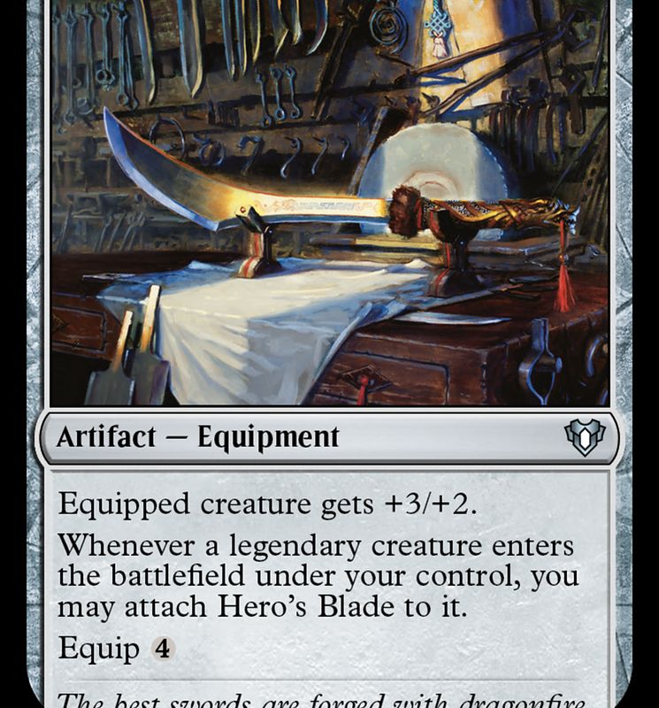 Hero's Blade [Commander Masters]
