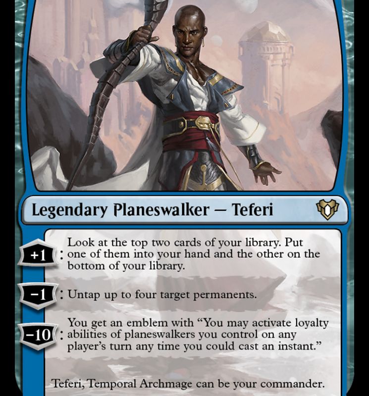 Teferi, Temporal Archmage [Commander Masters]