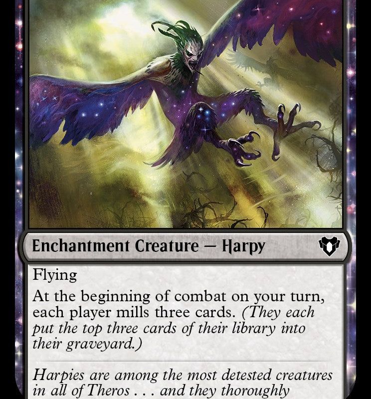 Mindwrack Harpy [Commander Masters]