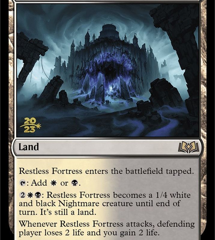 Restless Fortress [Wilds of Eldraine Prerelease Promos]