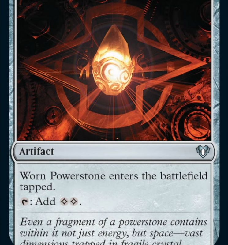 Worn Powerstone [Commander Masters]