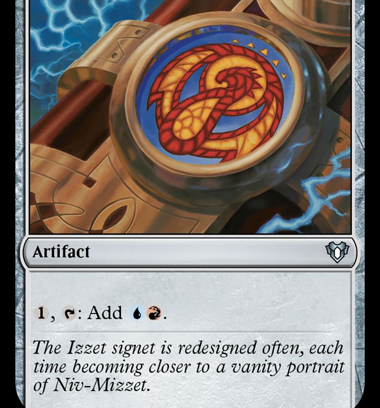 Izzet Signet [Commander Masters]