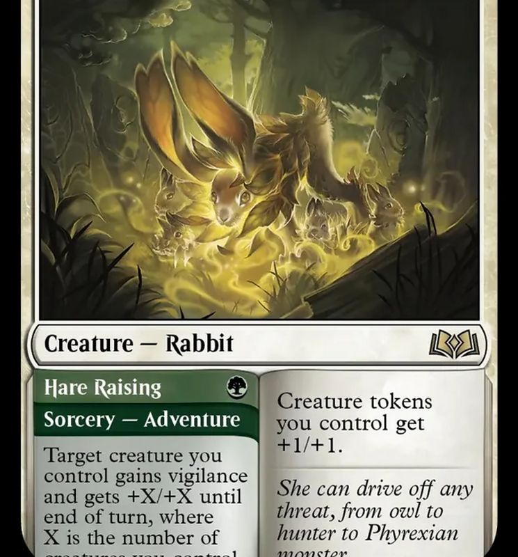 Pollen-Shield Hare // Hare Rising [Wilds of Eldraine]