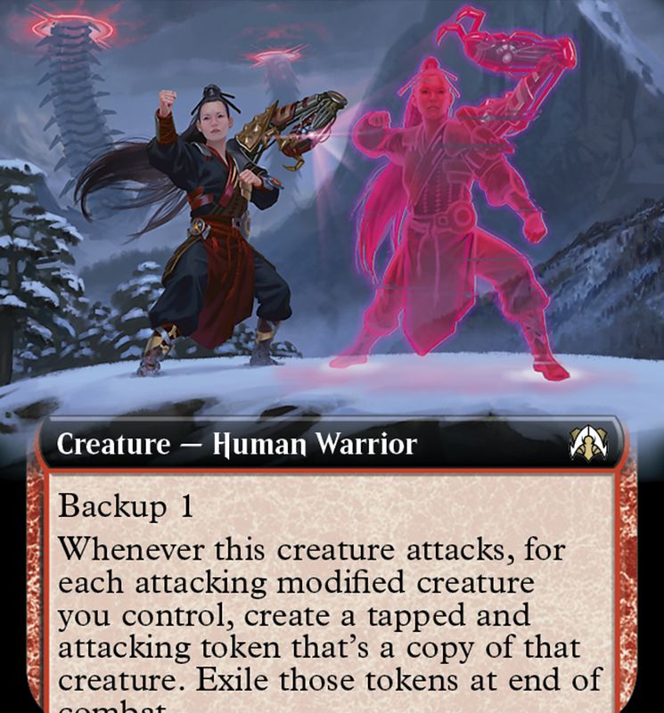 Mirror-Style Master (Extended Art) [March of the Machine Commander]