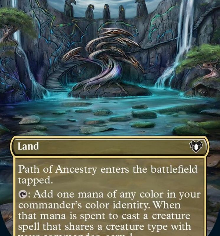 Path of Ancestry (Borderless Alternate Art) [Commander Masters]