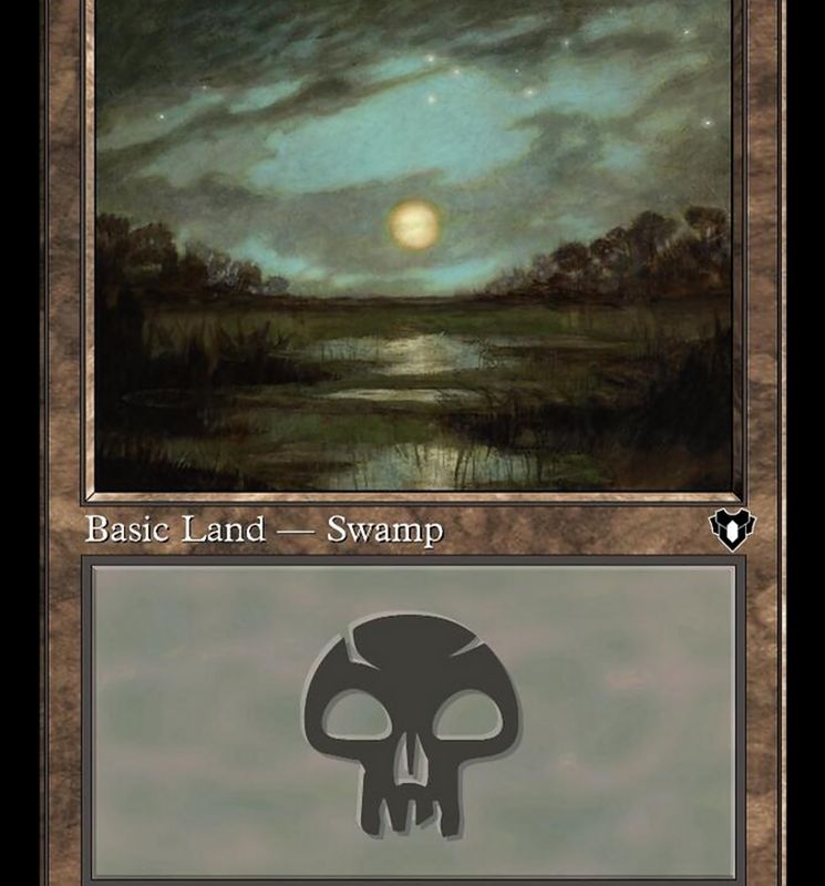 Swamp (444) (Retro) [Commander Masters]