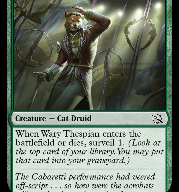Wary Thespian [March of the Machine]