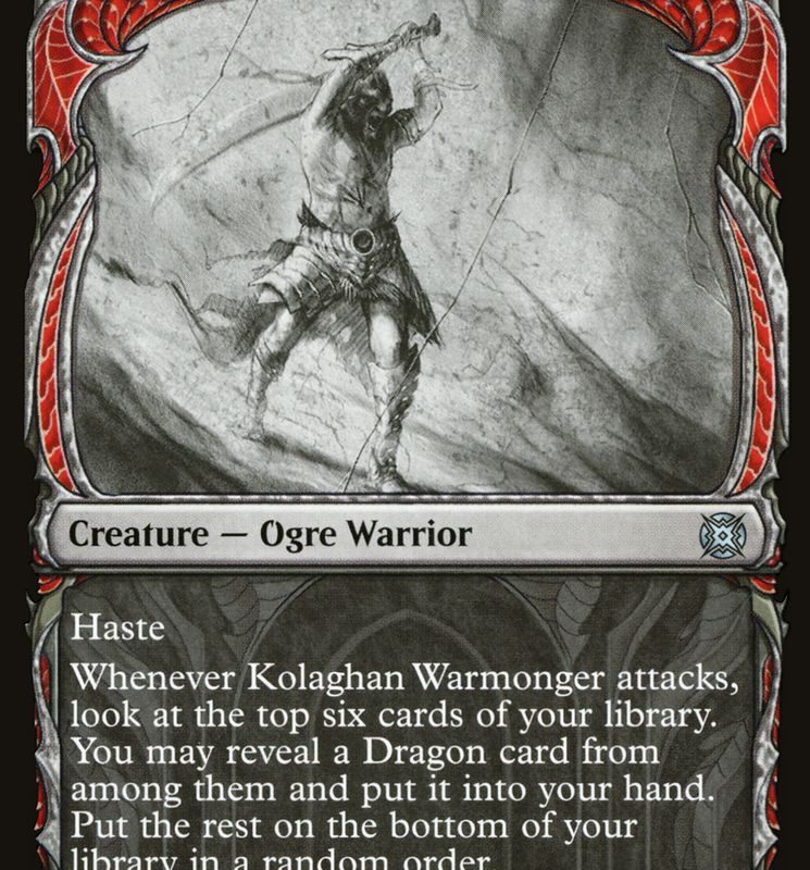 Kolaghan Warmonger (Showcase) [March of the Machine: The Aftermath]