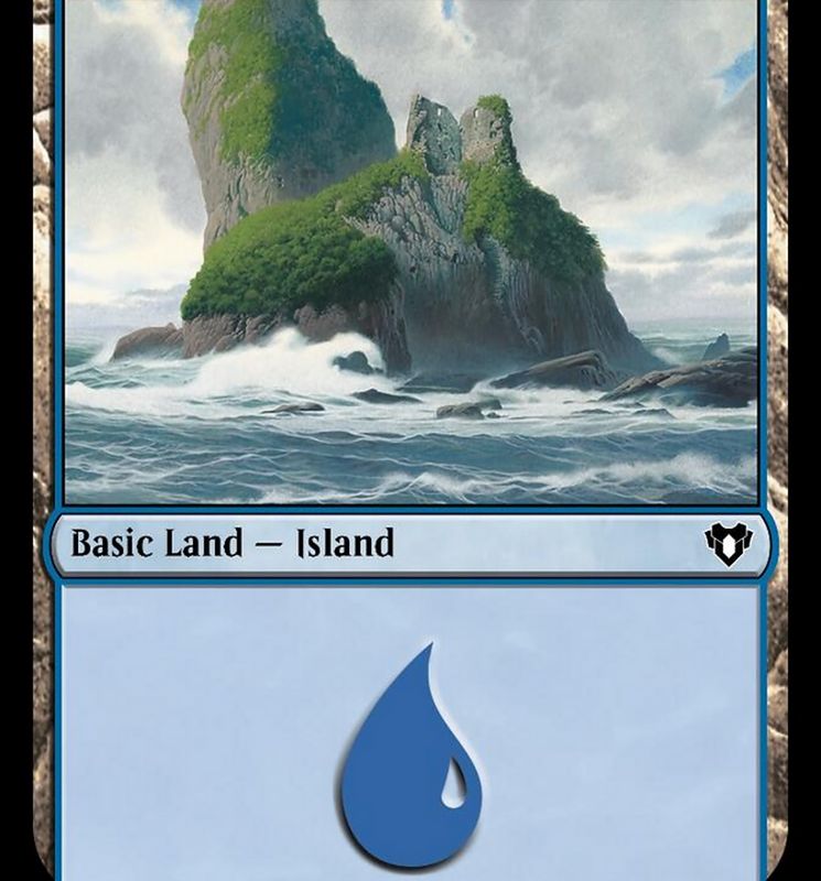 Island (789) [Commander Masters]