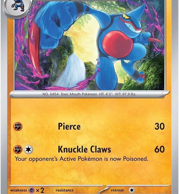Toxicroak (115/193) [Scarlet & Violet: Paldea Evolved]