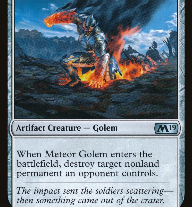 Meteor Golem [Secret Lair: From Cute to Brute]