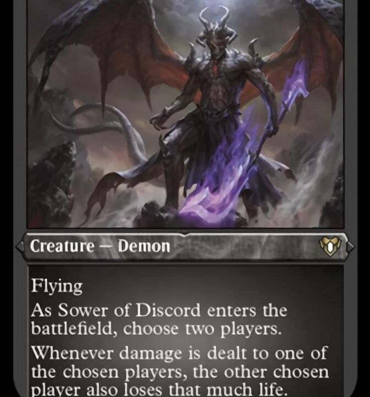 Sower of Discord (Foil Etched) [Commander Masters]