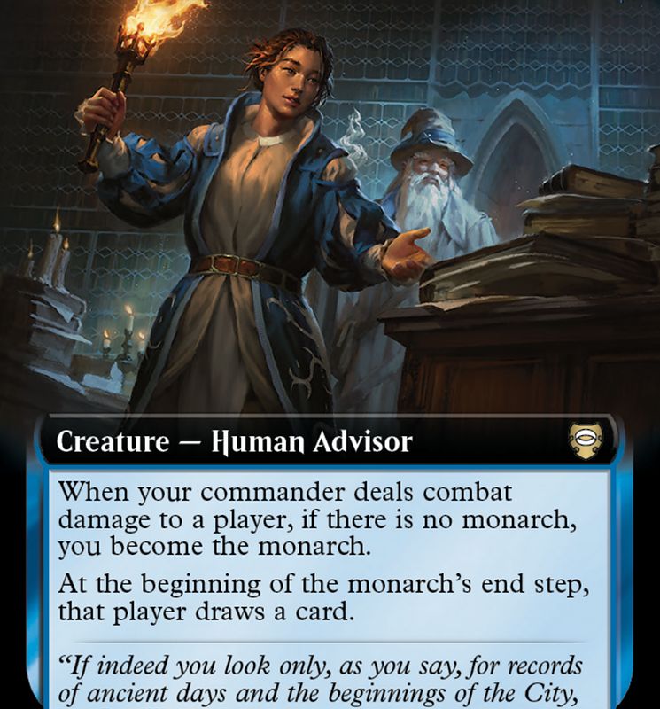 Archivist of Gondor (Extended Art) [The Lord of the Rings: Tales of Middle-Earth Commander]