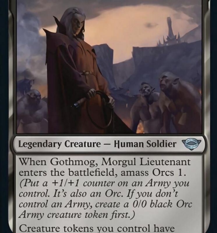 Gothmog, Morgul Lieutenant [The Lord of the Rings: Tales of Middle-Earth]
