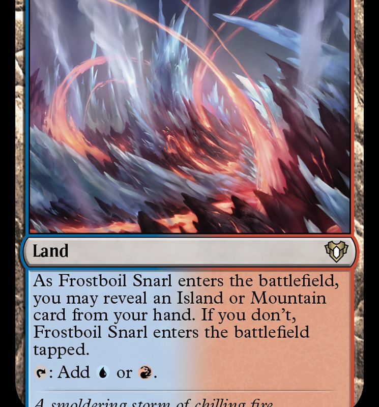 Frostboil Snarl [Commander Masters]