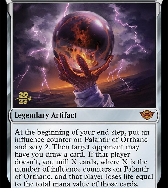 Palantir of Orthanc [The Lord of the Rings: Tales of Middle-Earth Prerelease Promos]