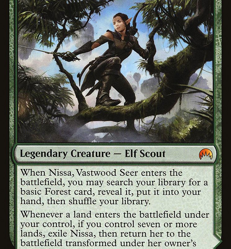Nissa, Vastwood Seer // Nissa, Sage Animist [Secret Lair: From Cute to Brute]