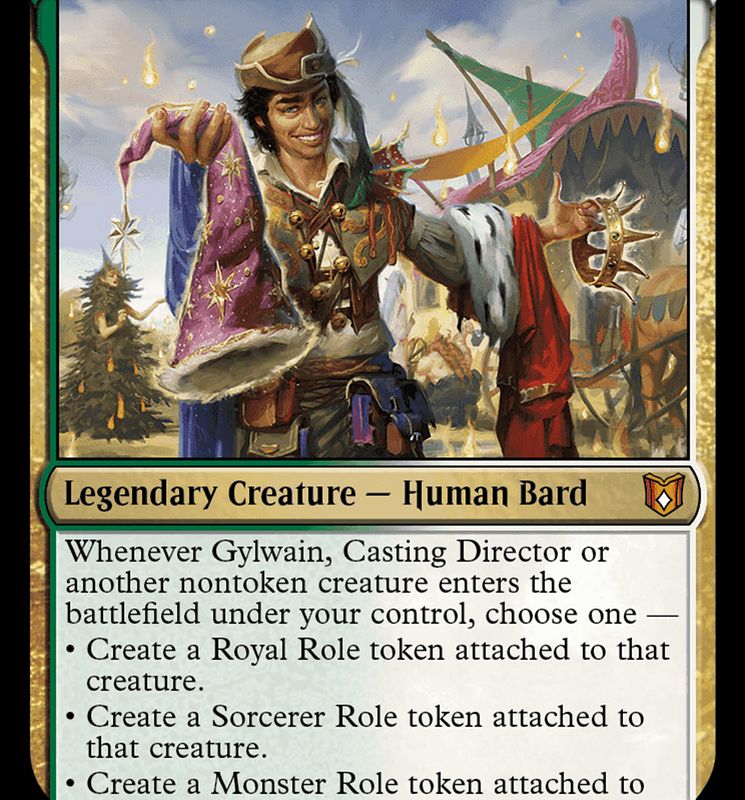 Gylwain, Casting Director [Wilds of Eldraine Commander]