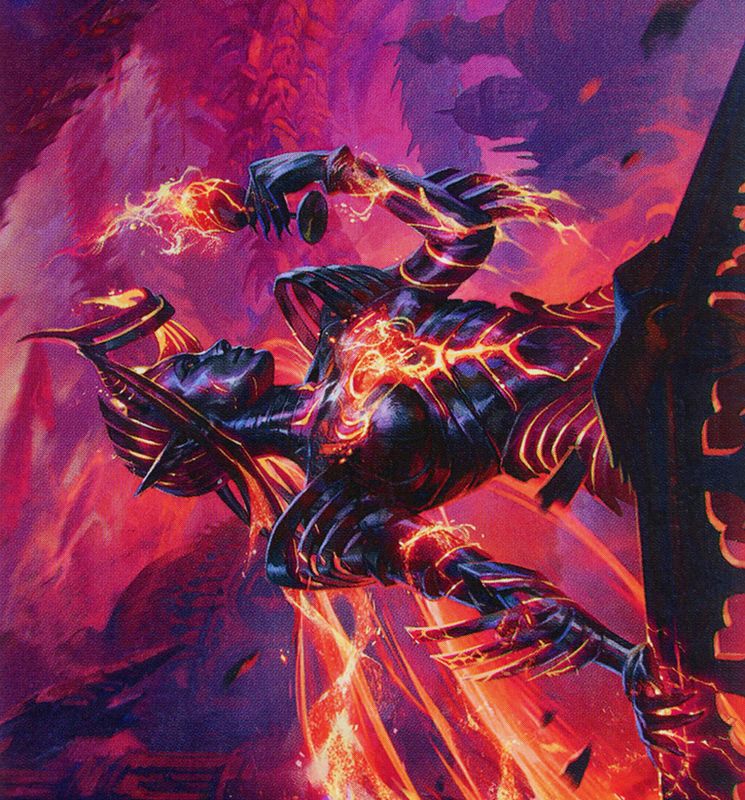 Ayara, Furnace Queen Art Card [March of the Machine Art Series]