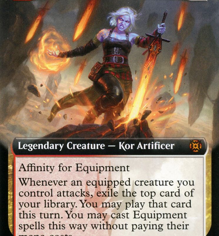 Nahiri, Forged in Fury (Extended Art) [March of the Machine: The Aftermath]