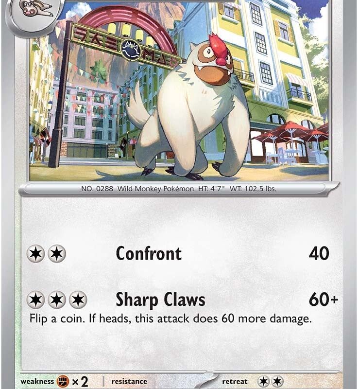 Vigoroth (161/193) [Scarlet & Violet: Paldea Evolved]