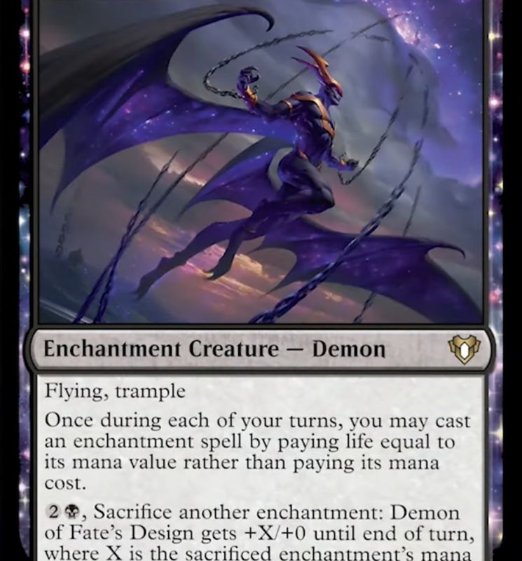 Demon of Fate's Design [Commander Masters]