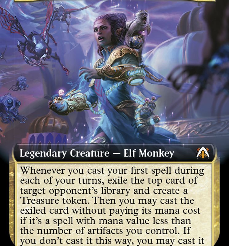 Rashmi and Ragavan (Extended Art) [March of the Machine Commander]