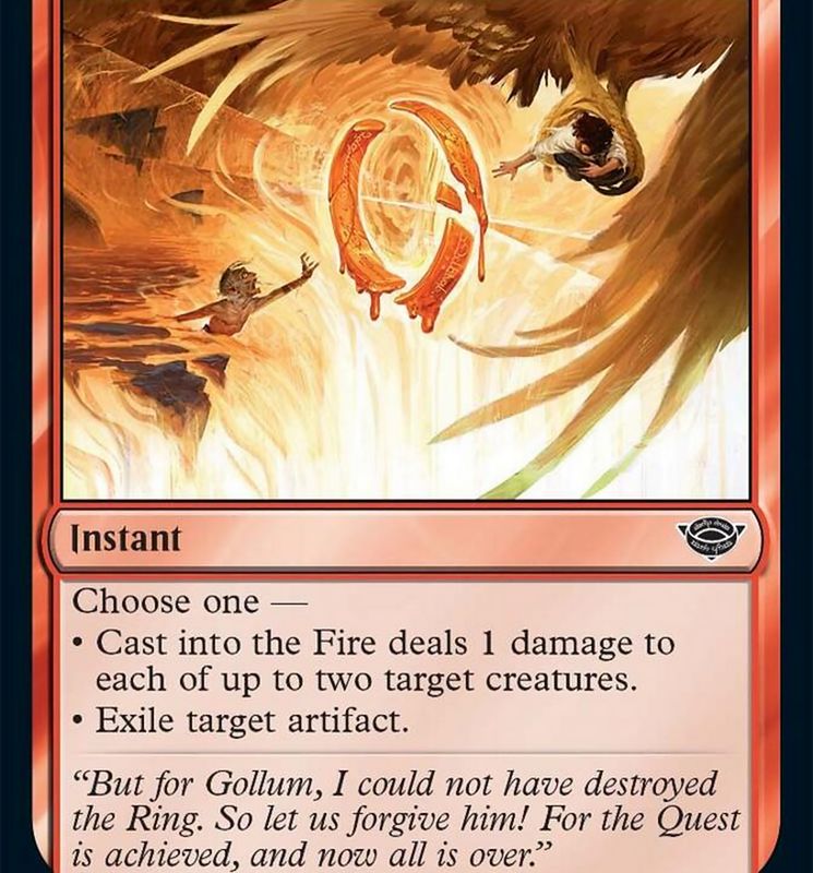 Cast into the Fire [The Lord of the Rings: Tales of Middle-Earth]