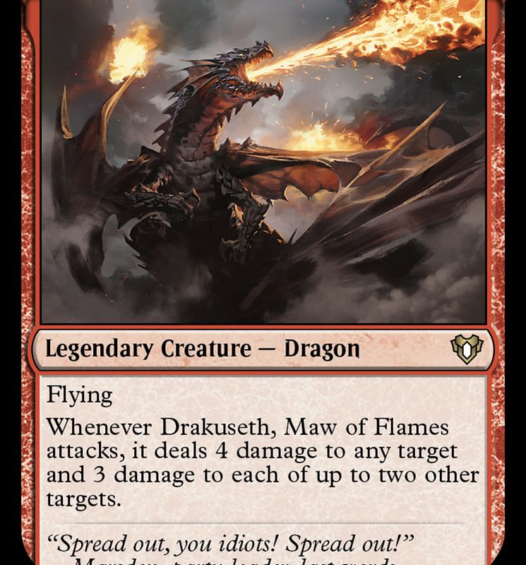 Drakuseth, Maw of Flames [Commander Masters]