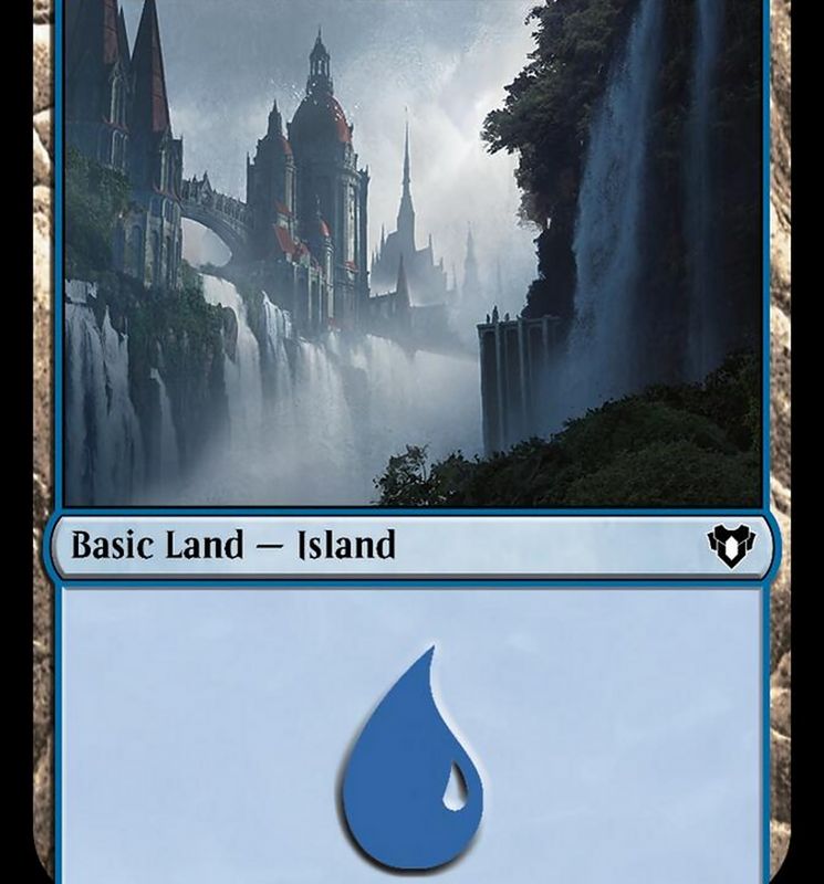 Island (790) [Commander Masters]