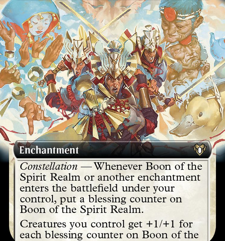 Boon of the Spirit Realm (Extended Art) [Commander Masters]