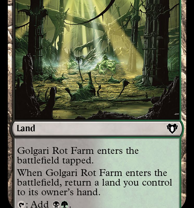 Golgari Rot Farm [Commander Masters]