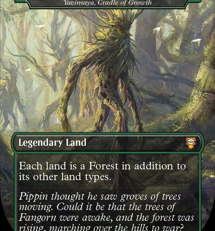 Yavimaya, Cradle of Growth - Fangorn Forest (Surge Foil Realms and Relics) [The Lord of the Rings: Tales of Middle-Earth Commander]