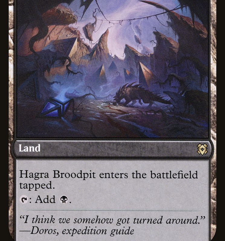 Hagra Mauling // Hagra Broodpit [Secret Lair: From Cute to Brute]