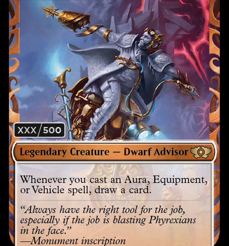 Sram, Senior Edificer (Serialized) [Multiverse Legends]