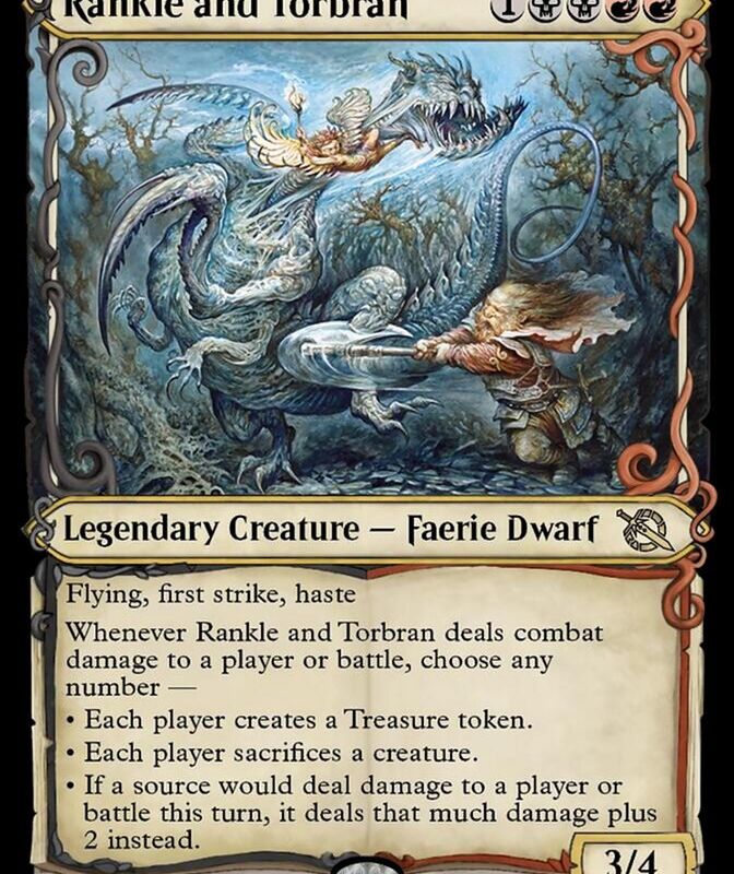 Rankle and Torbran (Showcase Planar Booster Fun) [March of the Machine]
