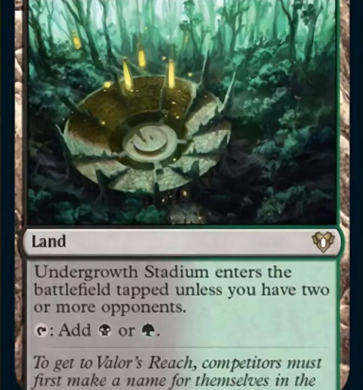Undergrowth Stadium [Commander Masters]