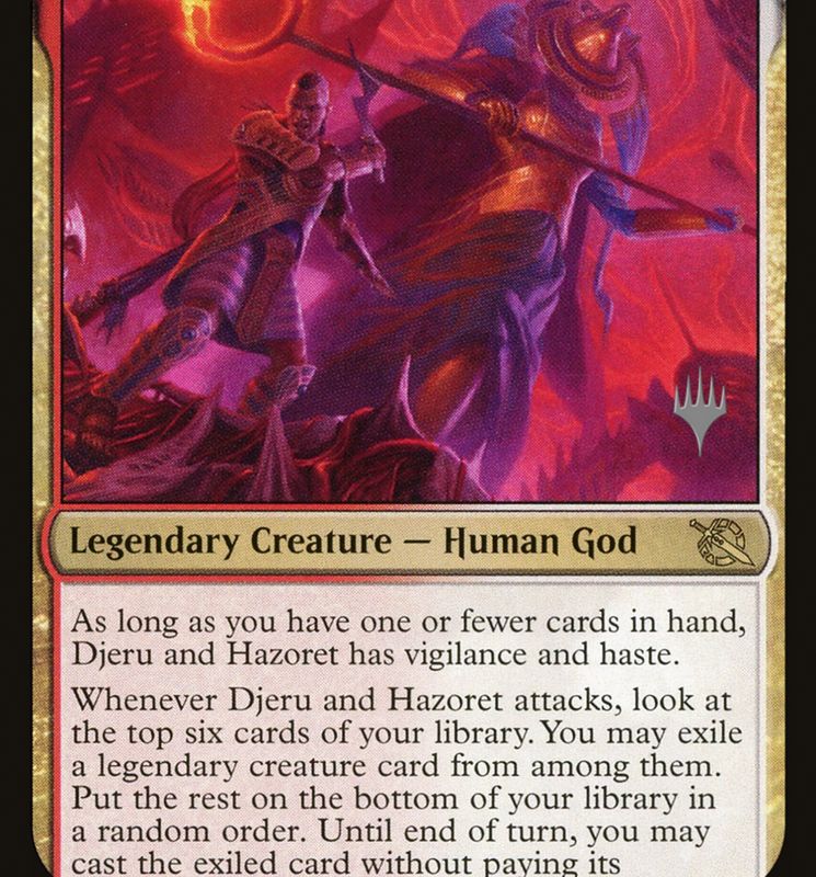 Djeru and Hazoret (Promo Pack) [March of the Machine Promos]