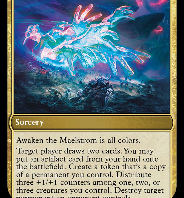 Invasion of Alara // Awaken the Maelstrom [March of the Machine]
