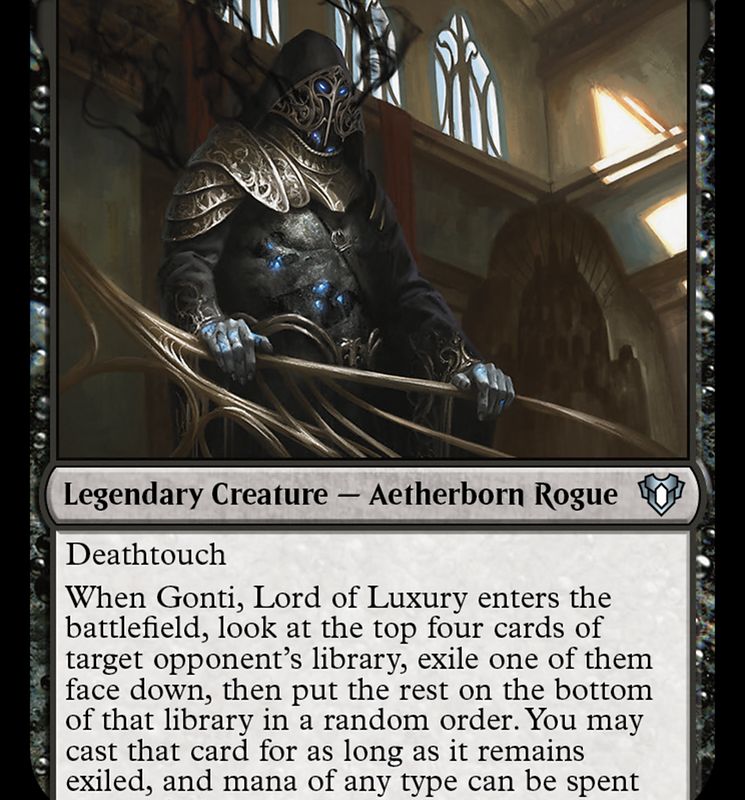 Gonti, Lord of Luxury [Commander Masters]