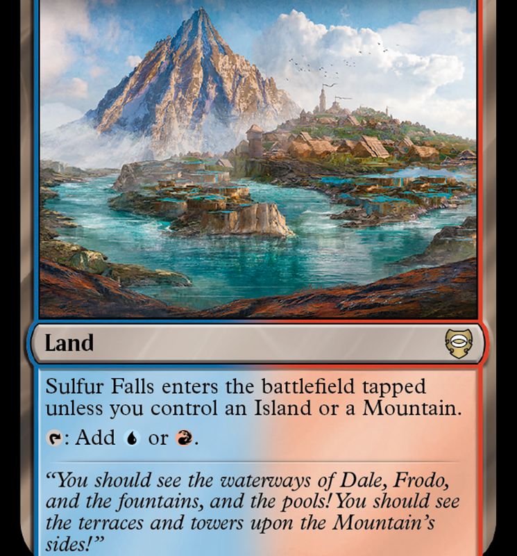 Sulfur Falls [The Lord of the Rings: Tales of Middle-Earth Commander]