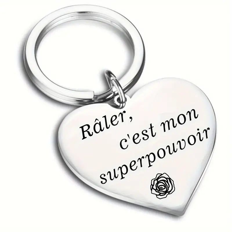 Porte-clés 'Raler, c'est mon superpouvoir'