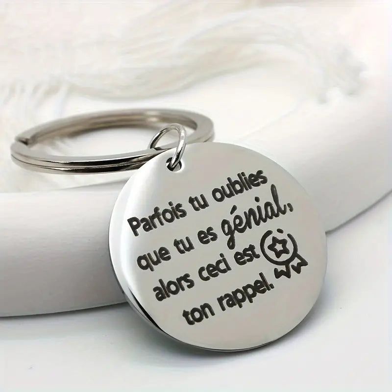 Porte-clés 'Tu es génial' modèle 2