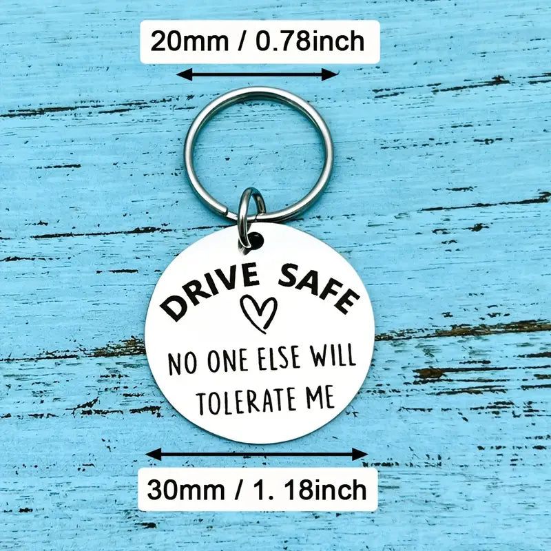 Porte-clés 'Drive safe' modèle 2