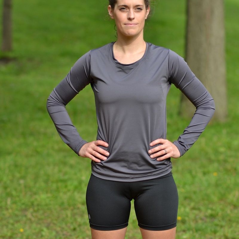 Chandail sport - Charcoal uni